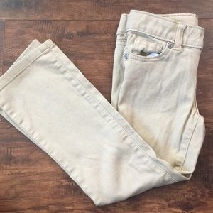 NWOT Girls tan pants
